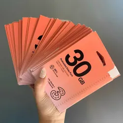 SIM 4G CHÂU ÂU 12GB + ANH QUỐC 30GB - 30 NGÀY