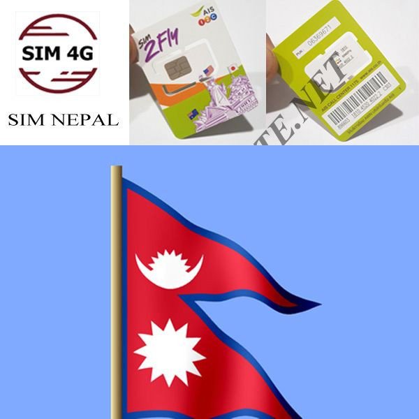 SIM NEPAL- Online không giới hạn, tha hồ lướt web