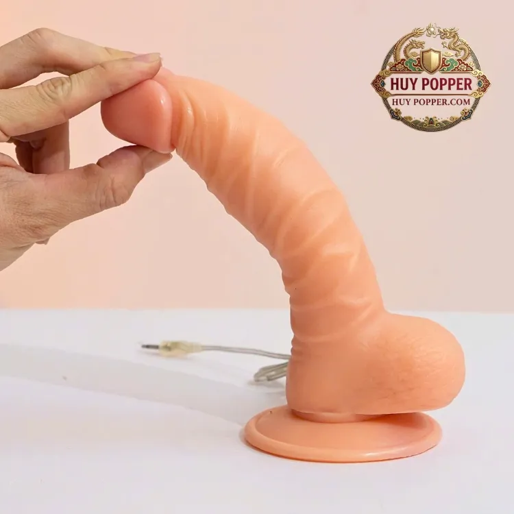 Dương vật giả Lovetoys Aurelia hít tường bẻ cong 180 độ thể hiện chất liệu silicone dẻo dai đàn hồi cao Dương vật giả Lovetoys Aurelia hít tường bẻ cong 180 độ thể hiện chất liệu silicone dẻo dai đàn hồi cao