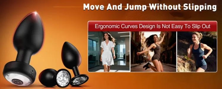 butt plug đế loe giữ chắc khi vận động