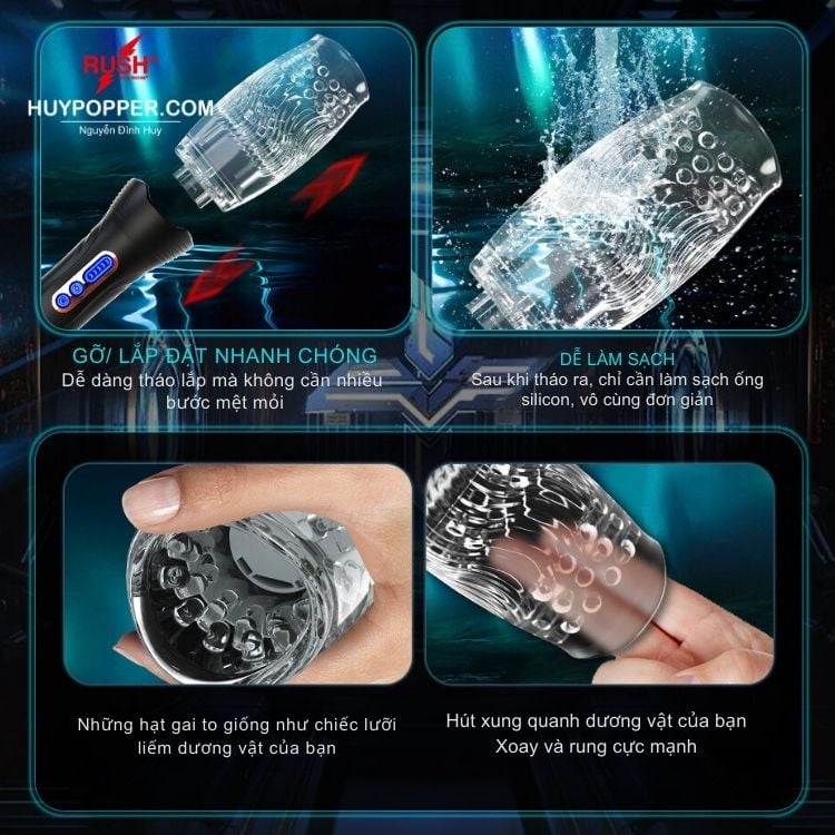 Cách vệ sinh máy bú mút dương vật Warrior Cách vệ sinh máy bú mút dương vật Warrior