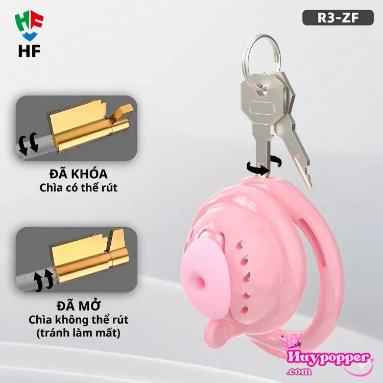 Cơ chế ổ khóa thông minh của Augustus R3-ZF giúp giữ chìa khi mở, tránh thất lạc chìa khóa. Cơ chế ổ khóa thông minh của Augustus R3-ZF giúp giữ chìa khi mở, tránh thất lạc chìa khóa.