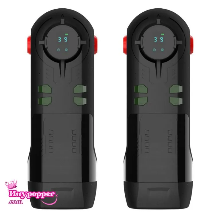 Thiết kế vỏ ngoài sang trọng, mang đậm chất công nghệ không gian của cốc thủ dâm tự động Miyu Space với hệ thống nút điều khiển hai bên thân máy. Thiết kế vỏ ngoài sang trọng, mang đậm chất công nghệ không gian của cốc thủ dâm tự động Miyu Space với hệ thống nút điều khiển hai bên thân máy.