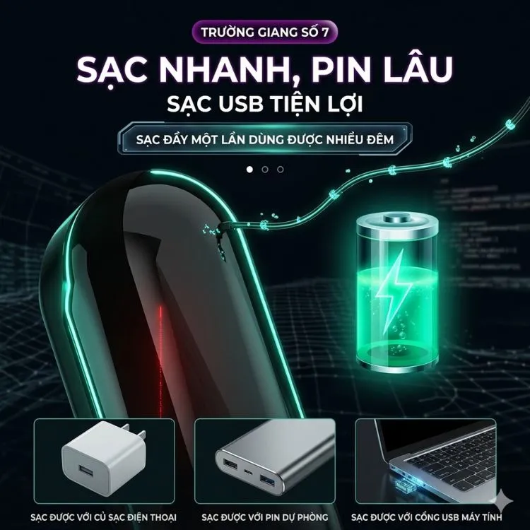 Công nghệ pin lithium dung lượng lớn sạc qua cổng USB Type-C tiện lợi của thiết bị đào tạo nam giới Paradise. Công nghệ pin lithium dung lượng lớn sạc qua cổng USB Type-C tiện lợi của thiết bị đào tạo nam giới Paradise.