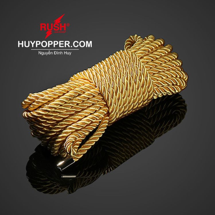 Dây trói BDSM Màu Vàng Sang Trọng Dây trói BDSM Màu Vàng Sang Trọng