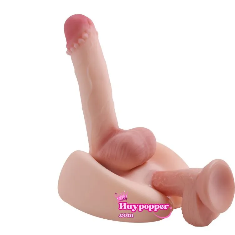 Tính năng 2 trong 1 độc đáo của dương vật giả Ares với lỗ hậu môn ẩn phía dưới đế, hỗ trợ thâm nhập và tương tác đa chiều. Tính năng 2 trong 1 độc đáo của dương vật giả Ares với lỗ hậu môn ẩn phía dưới đế, hỗ trợ thâm nhập và tương tác đa chiều.