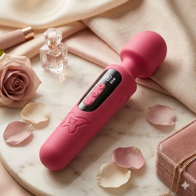 Gậy rung massage cầm tay Mini Kitty nhỏ gọn chống nước 30 tần số chính hãng bọc silicone cao cấp tại HuyPopper Gậy rung massage cầm tay Mini Kitty nhỏ gọn chống nước 30 tần số chính hãng bọc silicone cao cấp tại HuyPopper