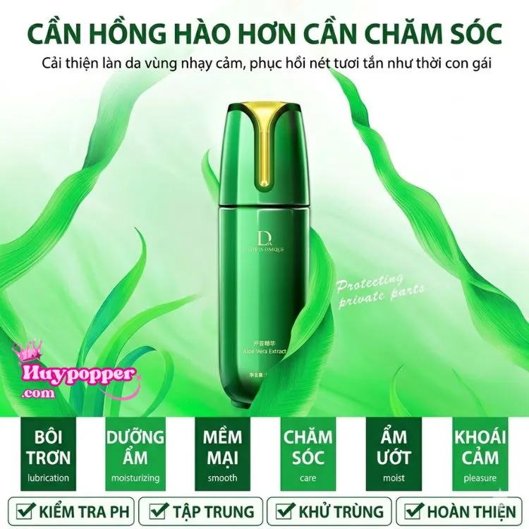 Các tính năng bôi trơn dưỡng ẩm, mềm mại, kiểm tra độ pH và khử trùng của dung dịch bôi trơn Độc Ái DUAI. Các tính năng bôi trơn dưỡng ẩm, mềm mại, kiểm tra độ pH và khử trùng của dung dịch bôi trơn Độc Ái DUAI.