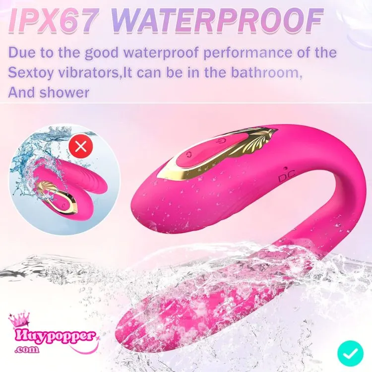 Trứng rung Phoenix U-Vibe có khả năng chống nước chuẩn IPX67, an toàn khi sử dụng trong nhà tắm và dễ dàng vệ sinh.