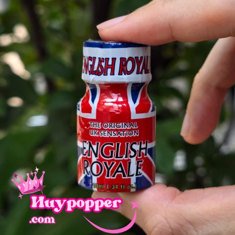 Popper English Royal độ tinh khiết cao, nên không gây tác dụng phụ Popper English Royal độ tinh khiết cao, nên không gây tác dụng phụ