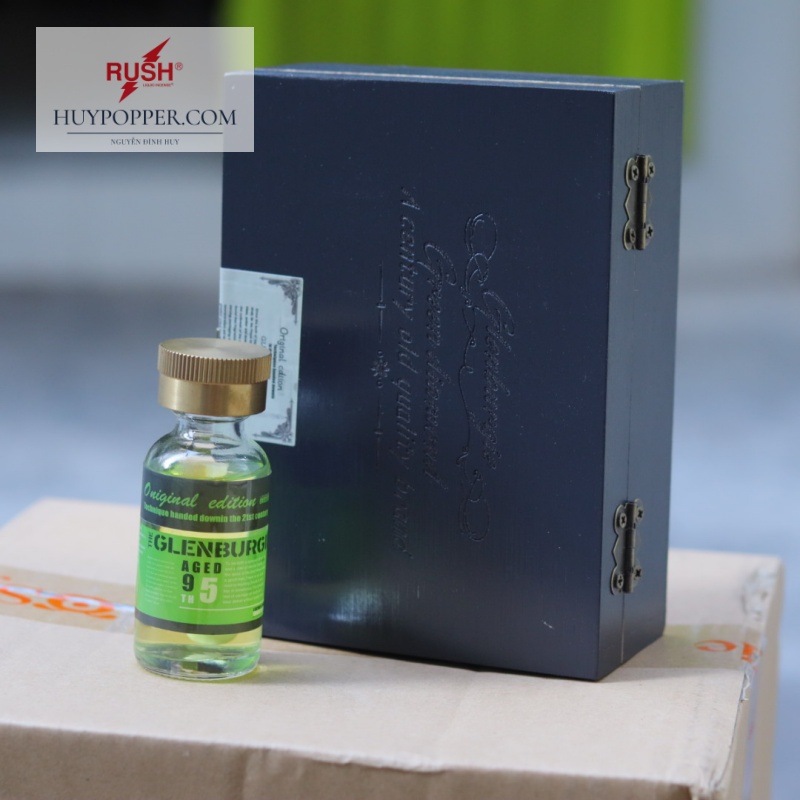 Popper Hộp Gỗ Xanh Lá 30ml