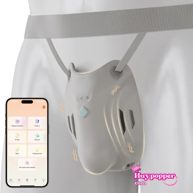 Thiết bị rung hạ bộ nam giới chính hãng tại Huypopper ôm sát cơ thể như quần lót, hỗ trợ kích thích cường độ mạnh và kiểm soát từ xa. Thiết bị rung hạ bộ nam giới chính hãng tại Huypopper ôm sát cơ thể như quần lót, hỗ trợ kích thích cường độ mạnh và kiểm soát từ xa.