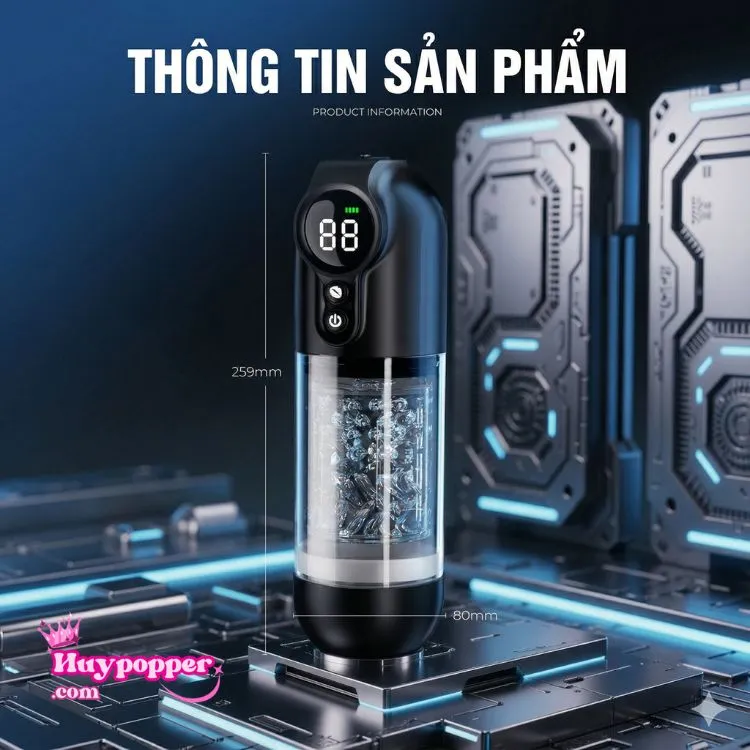 Kích thước 259mm x 80mm tối giản, nhỏ gọn và sang trọng của máy tự sướng tự động Supa Aircraft. Kích thước 259mm x 80mm tối giản, nhỏ gọn và sang trọng của máy tự sướng tự động Supa Aircraft.