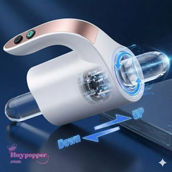Máy thủ dâm tự động Turbo Sucker Huypopper – Thiết kế rỗng 2 đầu cao cấp