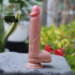 Dương Vật Giả Silicon Siêu Mềm 21cm