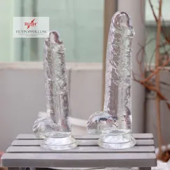 Dương Vật Giả Trong Suốt 18cm