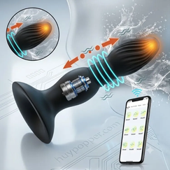 Dương vật giả tự động Incubus kết nối App – Máy dập thụt chạy êm không ồn