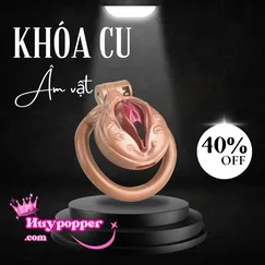 Khóa dương vật mini tạo hình âm đạo tinh xảo