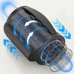 Máy Thủ Dâm Thông 2 Đầu Infernus | Xoay Thụt Tự Động Lực Mạnh, Dễ Vệ Sinh