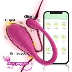 Trứng Rung Nòng Nọc Điều Khiển Từ Xa Bằng App