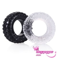 Vòng Đeo Dương Vật SIlicon Trắng Đen