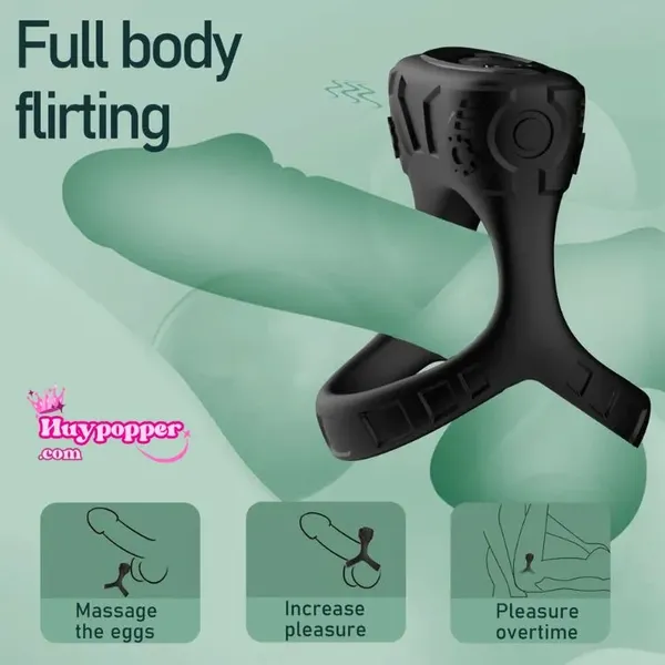 Vòng đeo dương vật có rung thông minh