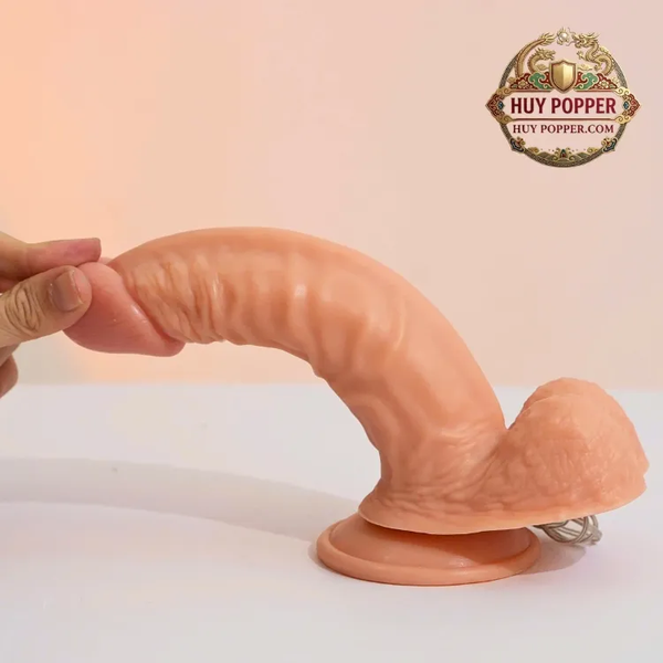 Dương Vật Giả Rung Hàng Khủng Lovetoys Alma | Chất Liệu Silicon Cao Cấp Vào Êm Ái