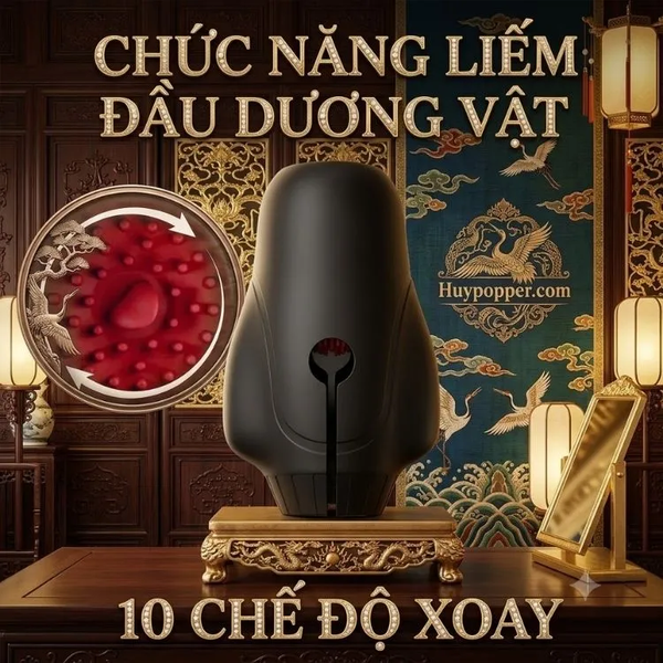 Máy mút liếm dương vật Caelum tự động chống nước cao cấp máy sử dụng pin sạc