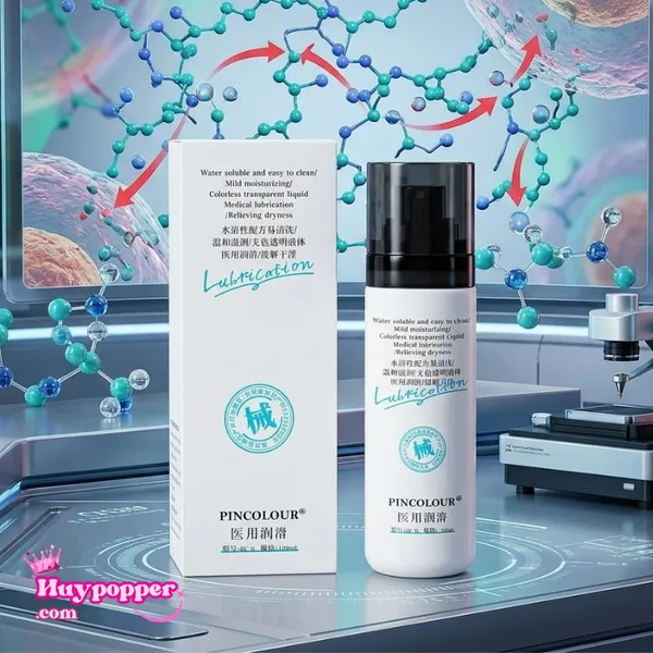 Gel bôi trơn cơ thể cao cấp PINCOLOUR 100ml - Siêu cấp nước dịu nhẹ, không cần rửa lại