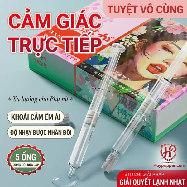 Gel tăng hưng phấn Ceres cho nữ hộp 5 ống dùng riêng lẻ