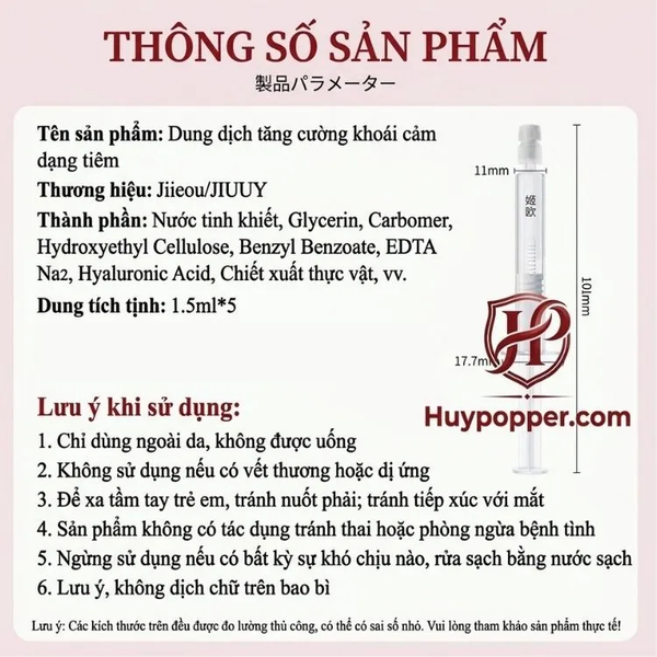 Gel tăng hưng phấn Ceres cho nữ hộp 5 ống dùng riêng lẻ