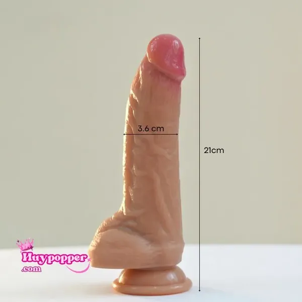 Dương Vật Giả Silicon Size To (21cmx4.5cm)