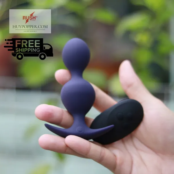 Plug Rung Hậu Môn 2 Cục Rung - Billy - Rung Mạnh