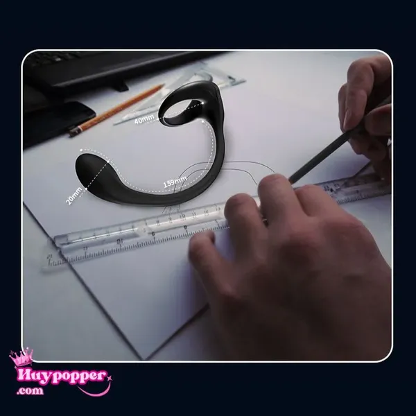 Cockring kèm plug rung cực mạnh cho gay