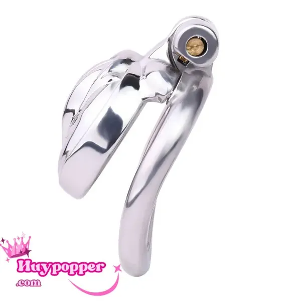 Khóa Cu Mini Inox – Khóa Dương Vật Tạo Hình Âm Đạo (Độc Đáo)