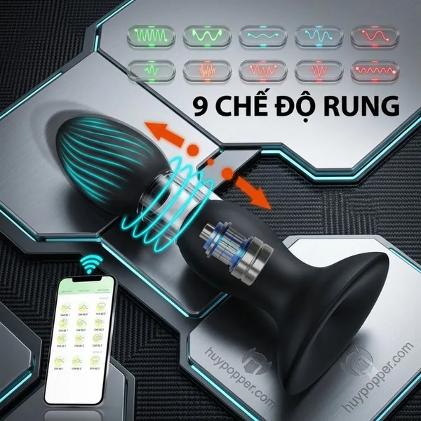 Dương vật giả tự động Incubus kết nối App – Máy dập thụt chạy êm không ồn