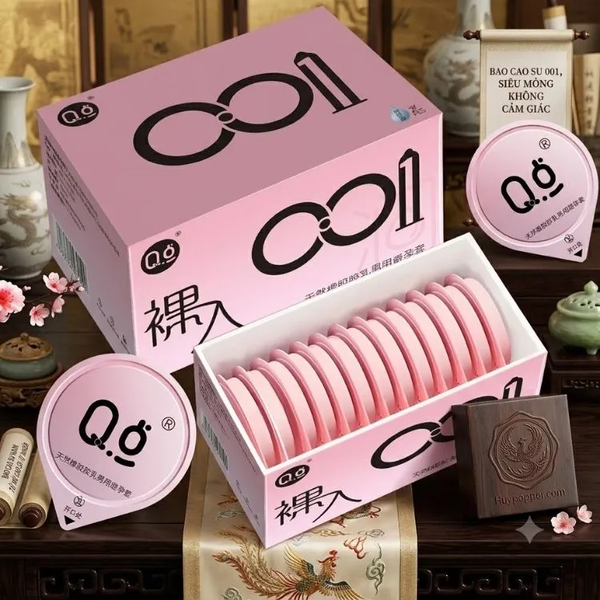 QG 001 - Bao Cao Su Siêu Mỏng Cảm Giác Thật