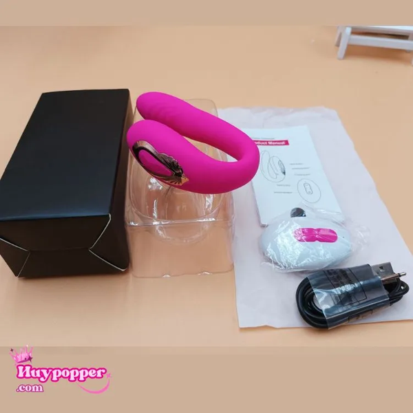 Phoenix U-Vibe: Trứng Rung Đôi Điều Khiển Remote - Đầu Xoáy 360 Độ Kích Thích Kép