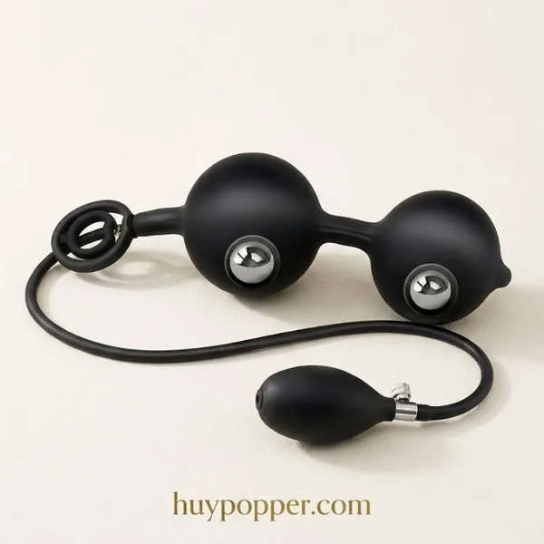 Butt Plug bơm hơi 2 điểm kích thích Murex - Tháo rời đầu bơm, an toàn tuyệt đối