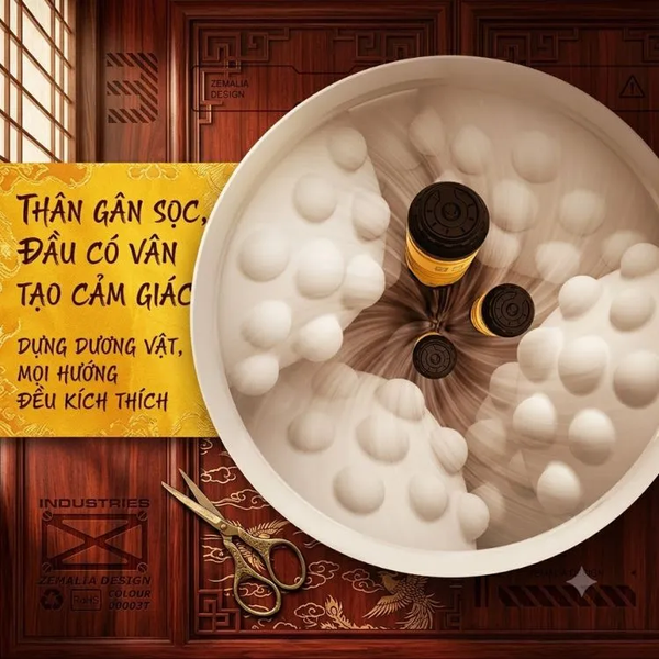 Cốc Thủ Dâm Zemalia Challenge 3 Chính Hãng | Thiết Kế Nam Tính
