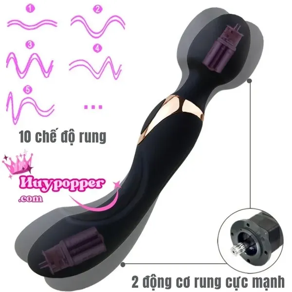 Chày rung 2 đầu cực mạnh Arthur