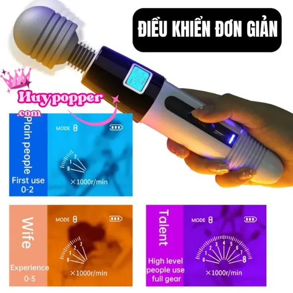 Gậy Massage Galaku Cao Cấp - Rung Chấn Động (Siêu Khỏe)