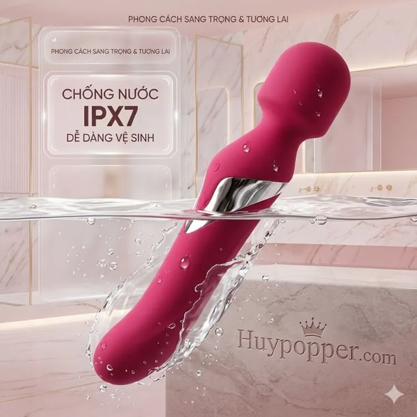 Chày rung massage xoay lắc Flavia cao cấp điểm G