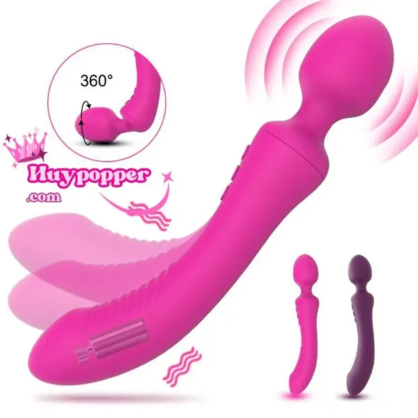 Chày Rung 2 Đầu Sparta - Kích Thích Kép Điểm G & Hậu Môn