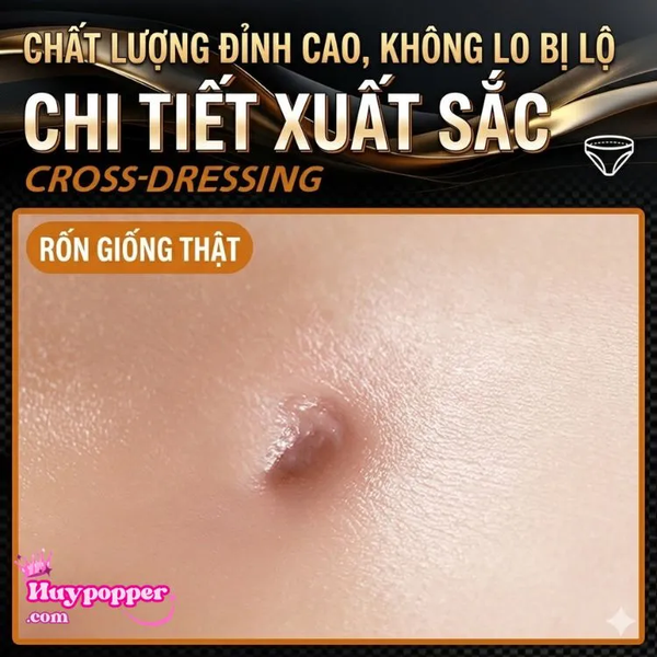 Quần Lót Giả Âm Đạo Venus - Hỗ Trợ Quan Hệ Đồng Tính, Viền Mỏng Tàng Hình