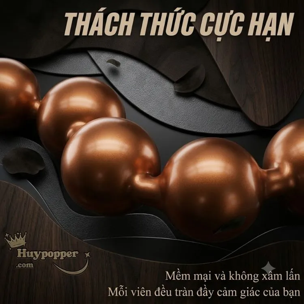 Chuỗi Hạt Anal Galeus - Silicone Siêu Mềm Kích Thích Thâm Nhập Sâu