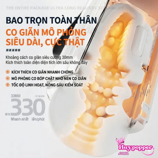 Cốc Thủ Dâm Tự Động Atusi - Có Tay Cầm, Bú Mút Thụt Liên Hoàn Giá Tốt