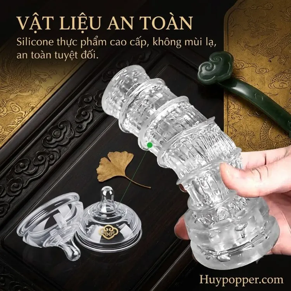 Cốc Thủ Dâm Trong Suốt Nhìn Xuyên Thấu Pagoda | Cấu Trúc Bảo Tháp Ôm Siết