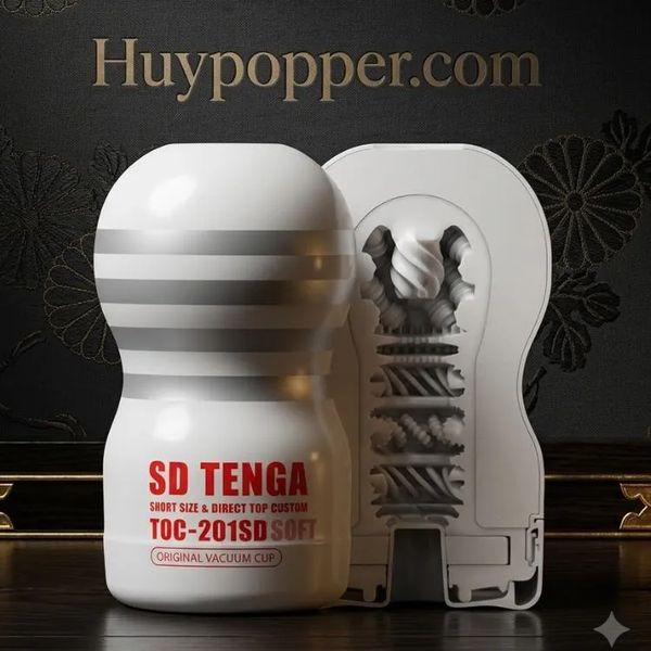Cốc Thủ Dâm TENGA SD Soft Short Mini | Thiết Kế Nhỏ Gọn Tiện Lợi Đi Du Lịch