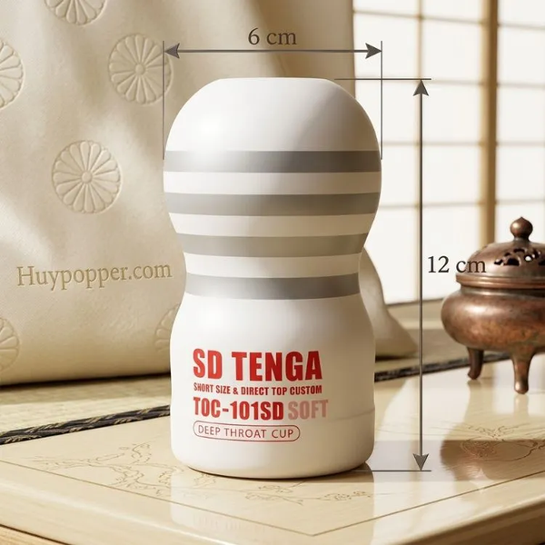 Cốc Thủ Dâm TENGA SD Soft Short Mini | Thiết Kế Nhỏ Gọn Tiện Lợi Đi Du Lịch